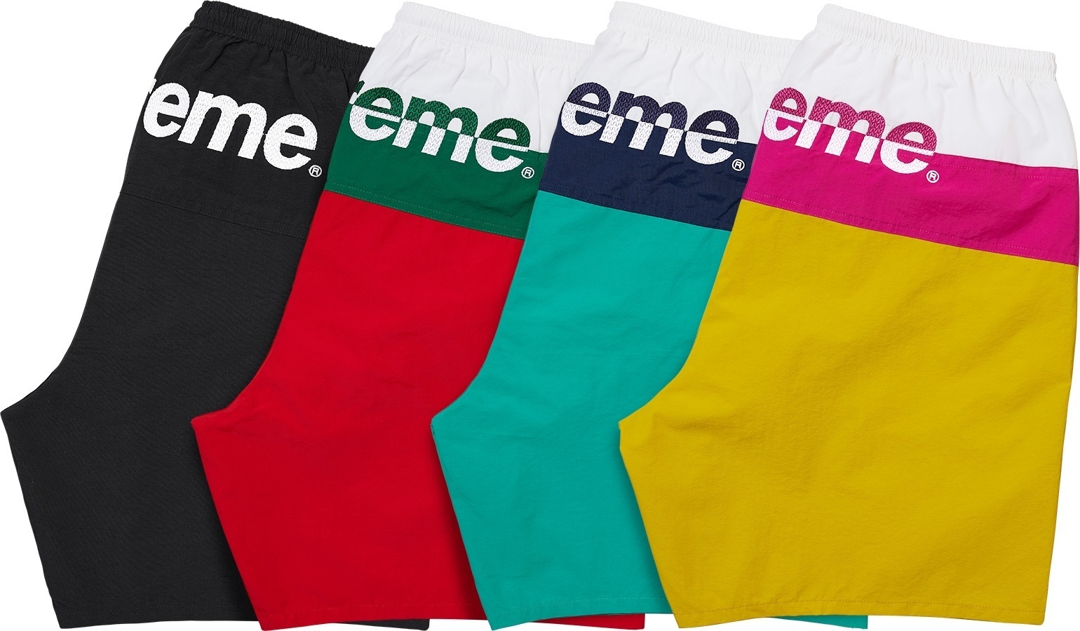 Split Logo Water Short